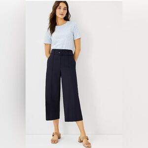 Ann Taylor The Belted Culotte Pant